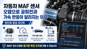 자동차 MAF 센서 오염 점검 가이드 썸네일