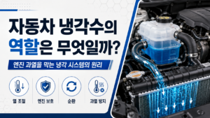 자동차 냉각수의 역할은 무엇일까 엔진 과열을 막는 냉각 시스템의 원리