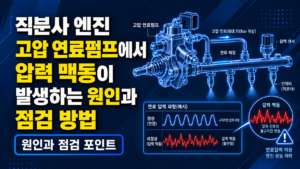 직분사 엔진 고압 연료펌프에서 압력 맥동이 발생하는 원인과 점검 방법 썸네일
